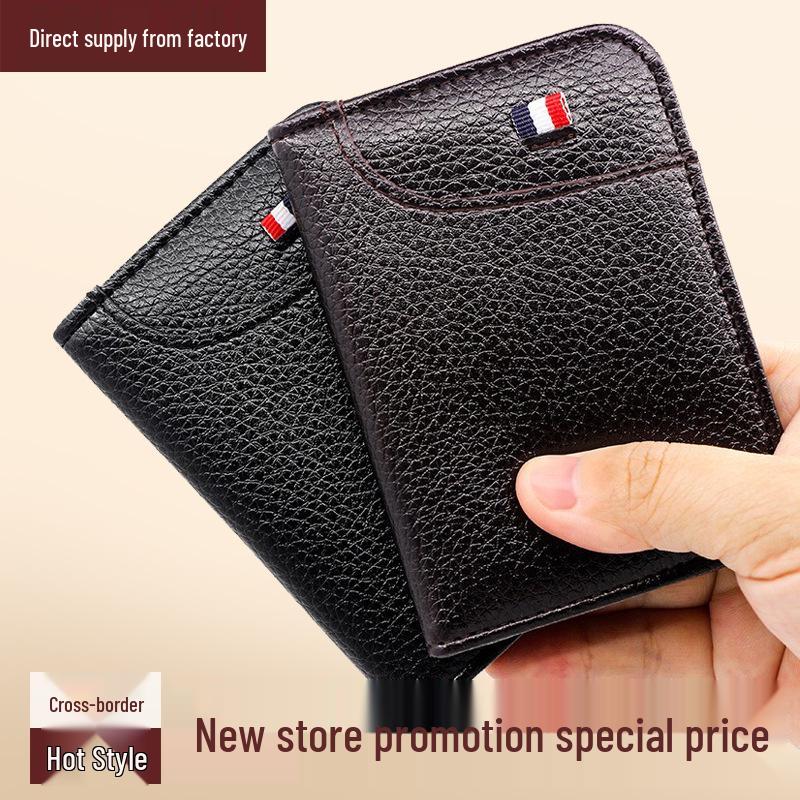 Men's Multi-functional Slim Card Holder Wallet