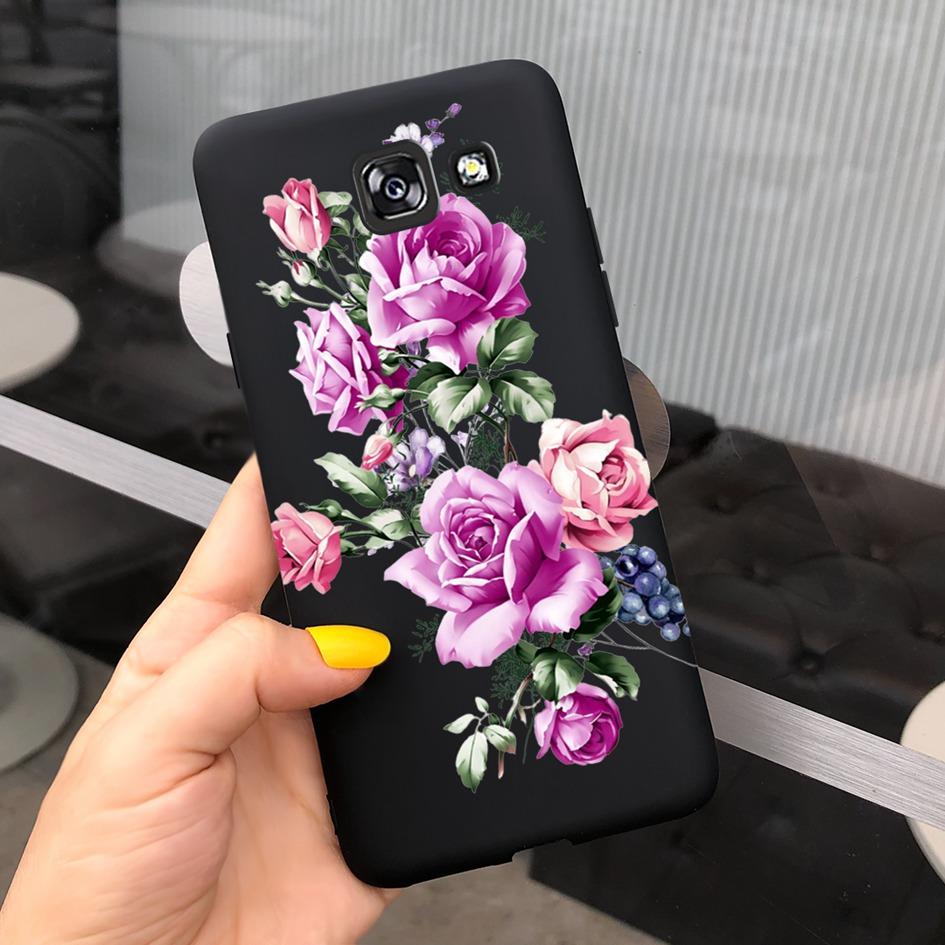 A5 2016 Case For Samsung Galaxy A5 2017 Cover A520 SM-A520F Popular Flower Shockproof Bumper For Samsung A5 2016 A510 Soft Funda