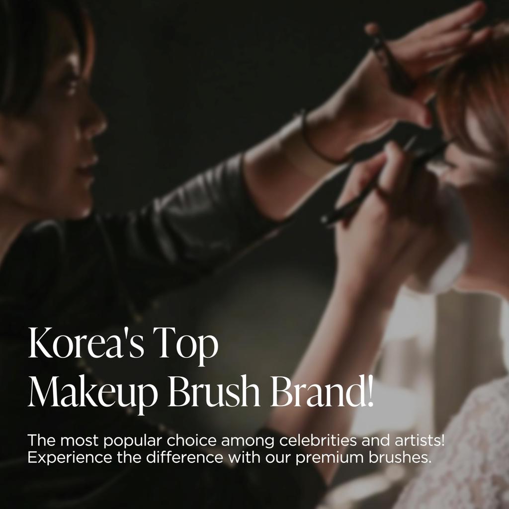 Picasso 207A Eyeshadow Brush Transparent Watercolor Premium Squirrel Hair Base Brush Korean Natural Eye Makeup Authentic Eyes, Cosmetics, Hair,