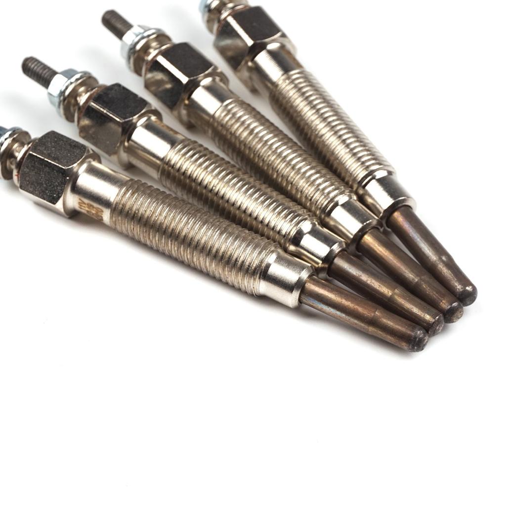 BGP58-1 4 Pcs Heater Glow Plugs GJ55MI 0100226233 for Nissan Kia Hyundai Mitsubishi 2.3 2.5 D