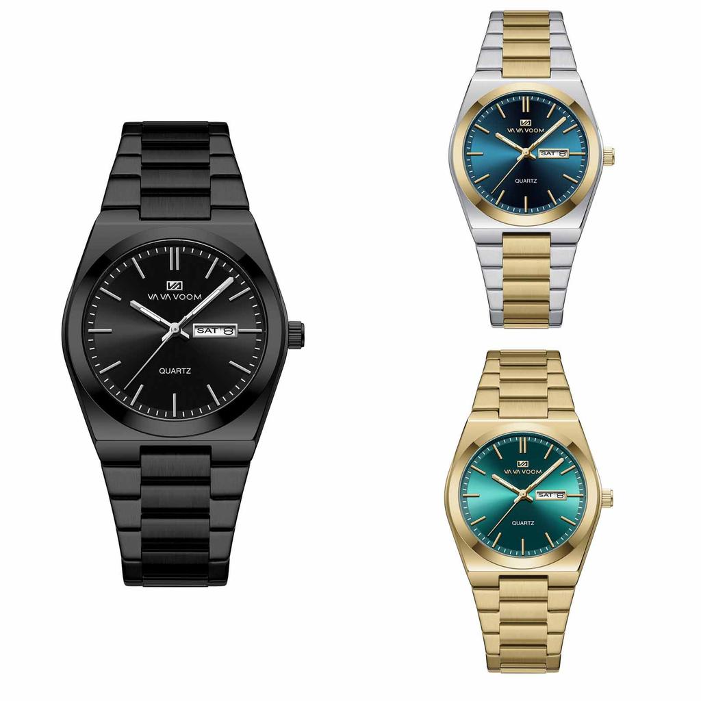 Men's  Luminous Running Alarm Clock Watch