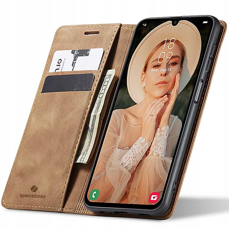 Sc Wallet Galaxy A25 5G Light Brown