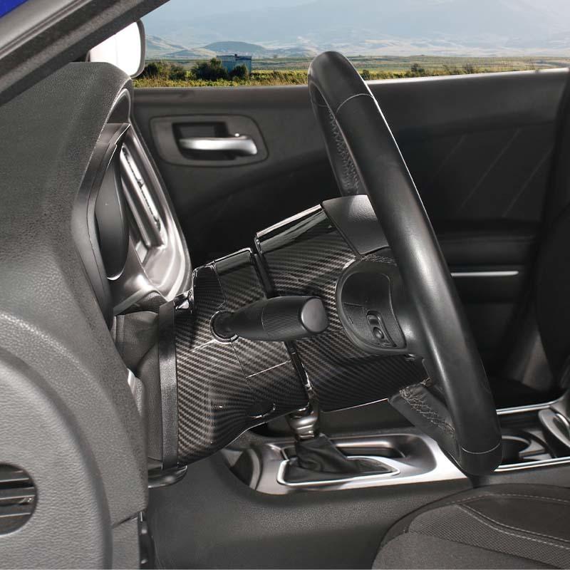 Electric Adjustable Steering Wheel Base Decoration Protective Cover For Dodge Challenger For Dodge Charger For Dodge Durango Car Interior Accessories