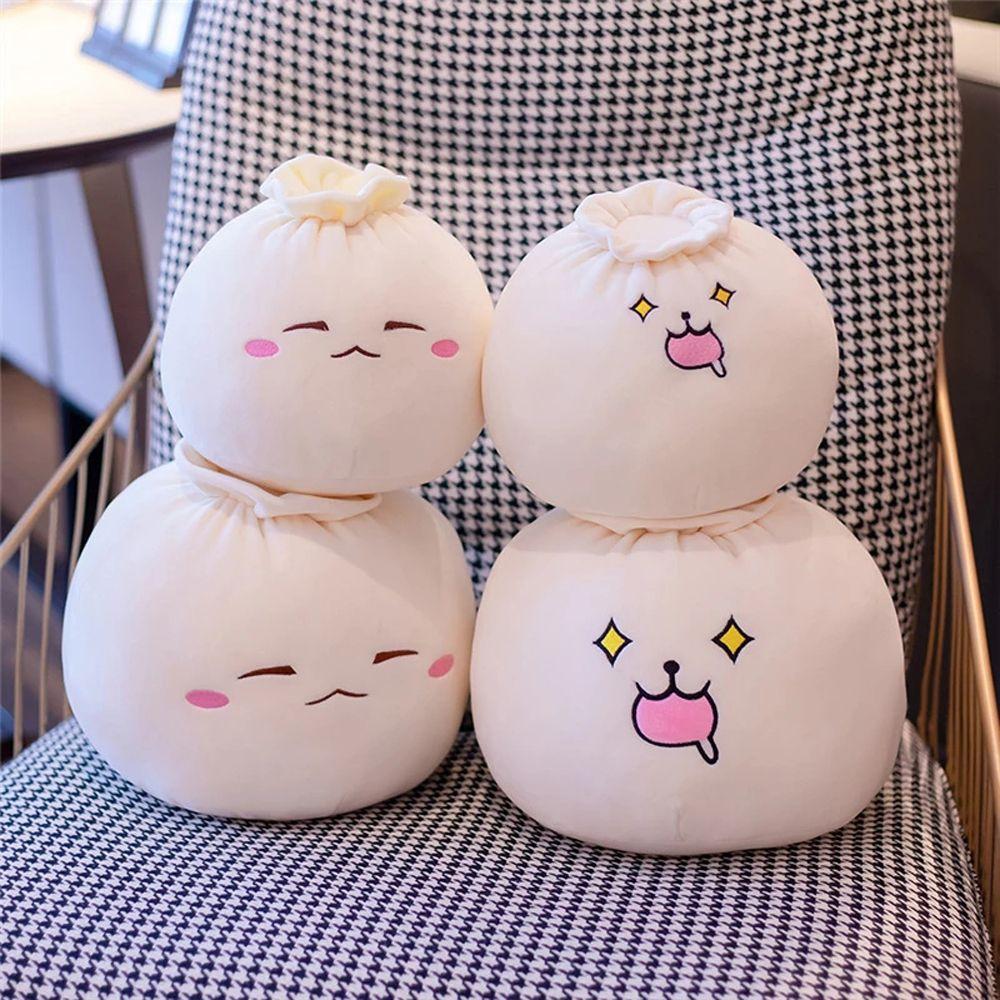 Cartoon Doll Children  Gift Home Decor Bun Plush Toy Stuffed Bun Steamed Bun Bun Stuffed  Toy