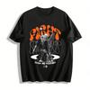 Vintage Grunge Angel Print T-shirt Streetwear Distressed Style Top Pure Cotton T-shirt