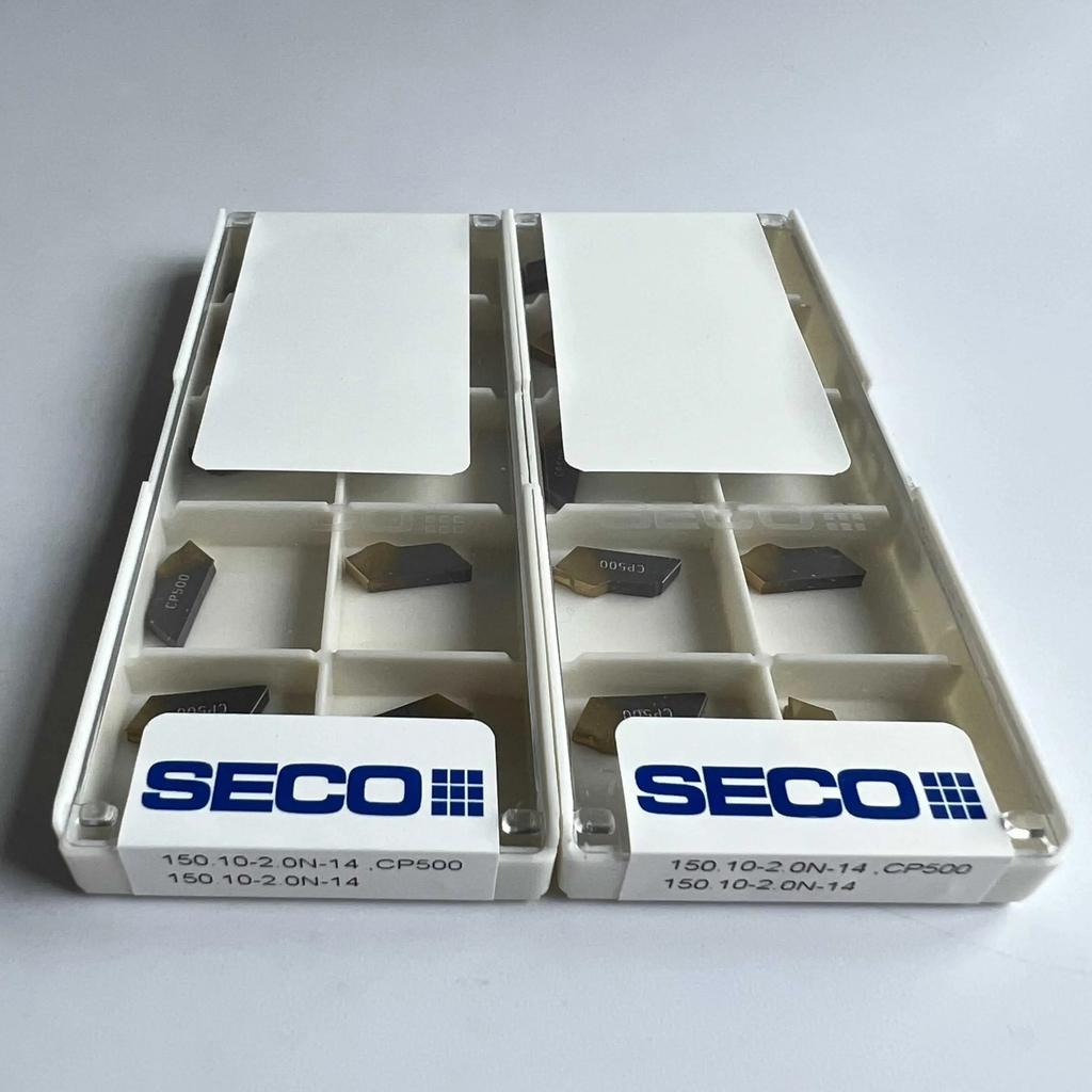 Seco / 150.10-2.0N-14,CP500 /Original Genuine CNC Alloy Blade 10 PCS