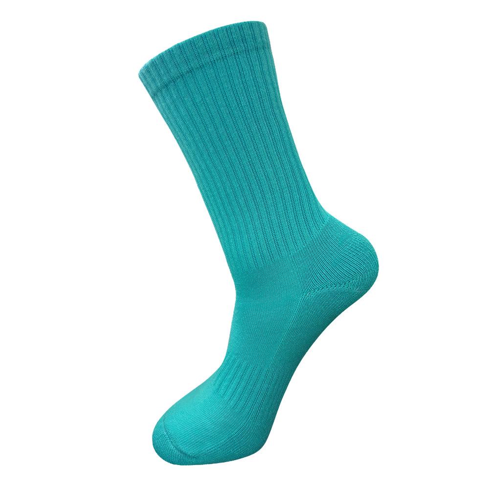 Unisex High Elastic Ribbed Slouch Socks - Warm, Thick Cotton Sports Socks