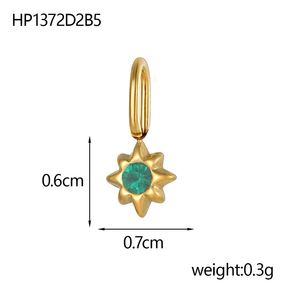 CARLIDANA New Classic Element DIY Charm Necklace Stainless Steel Star Pendant Shiny Rhinestones Fashion Bracelet Earrings