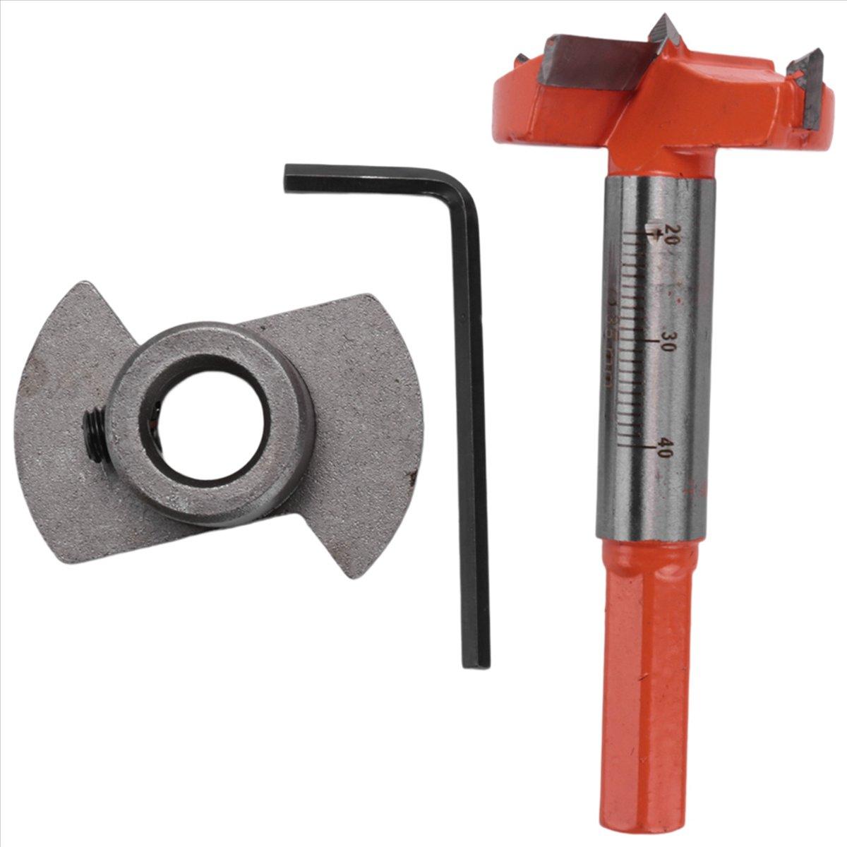 

BHBL Hinge Jig Drill Guide Set, Hex Handle Adjustable 35mm forstner Bit, Concealed Hinge Boring Jig Drill Guide China Mainland