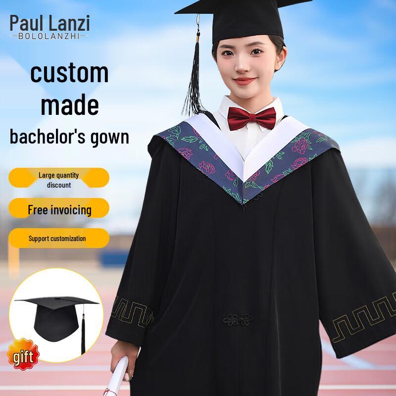 Conjunto de Toga Académica de Graduación Paul Lanch