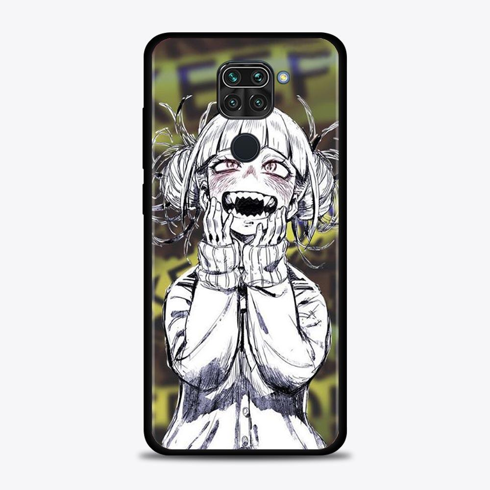Case For Xiaomi Redmi Note 11 10 9 8 7 Pro Max 9T 8T 9S Cover for Redmi 10 9 8 9C 9A 8A 7A My Hero Academia Girl TOGA Himiko