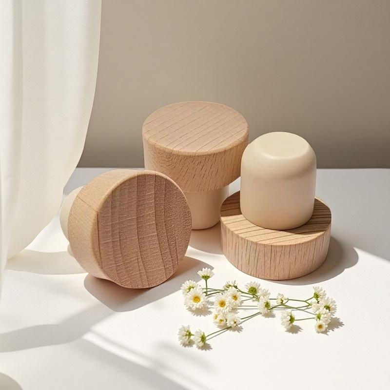 Wooden And Rubber Wine Bottle Corks T Shaped Cork Plugs For Wine Cork Stopper Reusable Wine Corks Bar Accessories