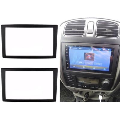 Cadre DVD de réaménagement de voiture, panneau DVD, Kit de tableau de bord, Fascia, cadre Radio, cadre Audio adapté pour Mazda Premacy, 2DIN