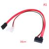 7 + 6pinový tenký kabel Sata pro tenký notebook Sata DVD Cd-Rw adaptérový kabel