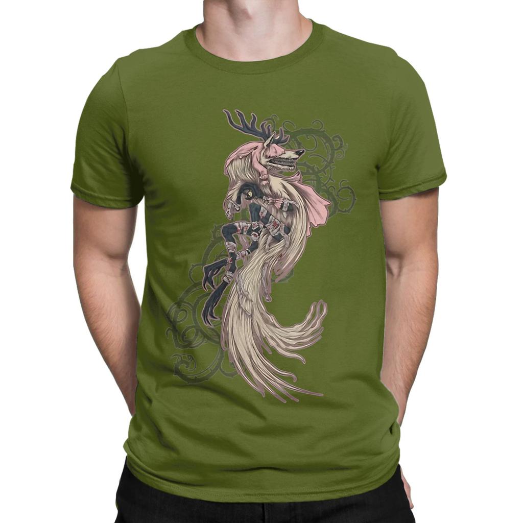 Vicar Amelia Tshirt Summer Bloodborne No Text Version Hippie T Shirts Unisex Pure Cotton O Neck Oversized Tees Short Sleeve Tops