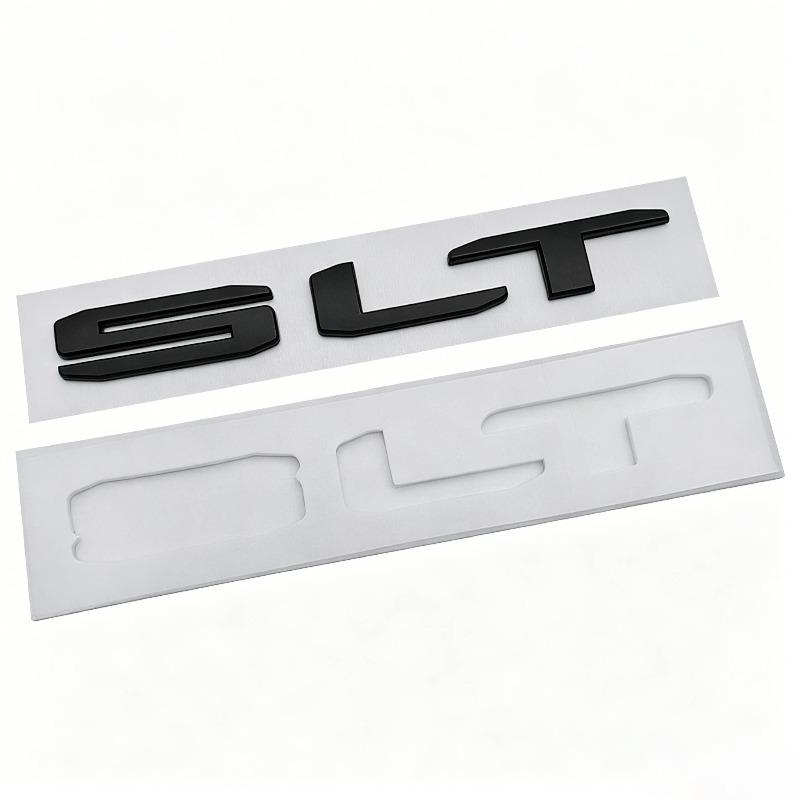 Suitable for GMC YUKON SLT stickers, new SLT heavy-duty truck stickers, and modified rear trunk badge stickers