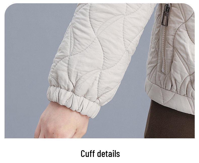 2026 Mom's Stylish Hooded Spring Jacket - Casual Plus Size for Middle-Aged & Elderly Women