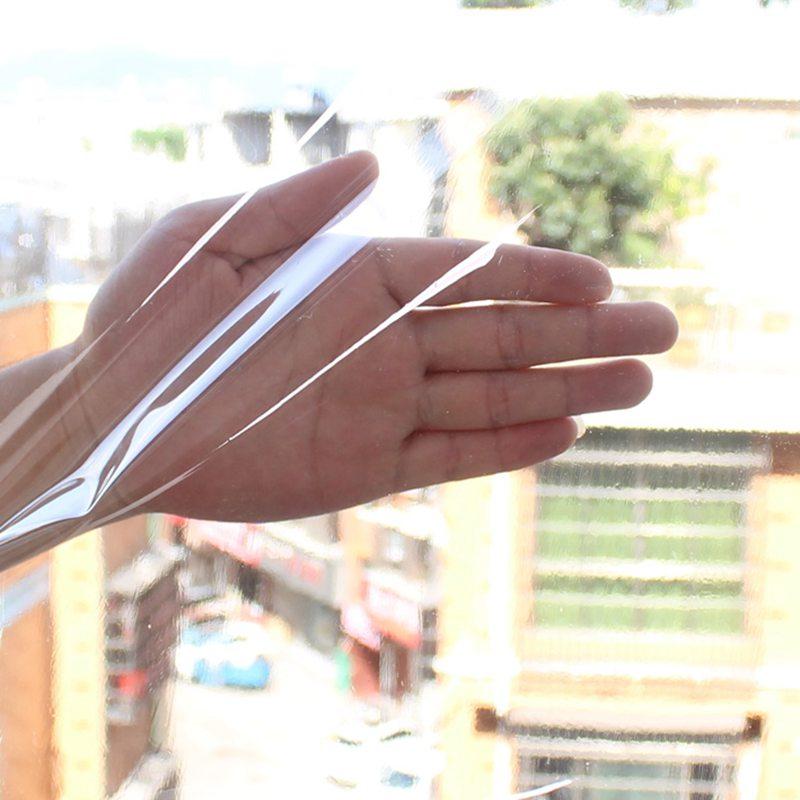 Winter Window Curtain Keep Warm Transparent Film With Folding Design Windproof Self-Adhesive Clear Soft Glass Shrink Heat Film
