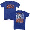 Street Fighter II Ryu & Game Scene Collage Japanese Writing Men's T-Shirt