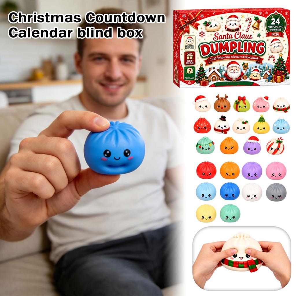 Christmas Countdown Calendar, Holiday Surprise Countdown Calendar Set