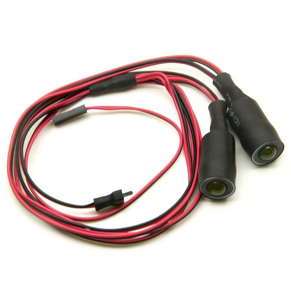 1:10 Scale RC Car Headlight Plastic 4.2v-6v RC LED Lights New Decoration Parts