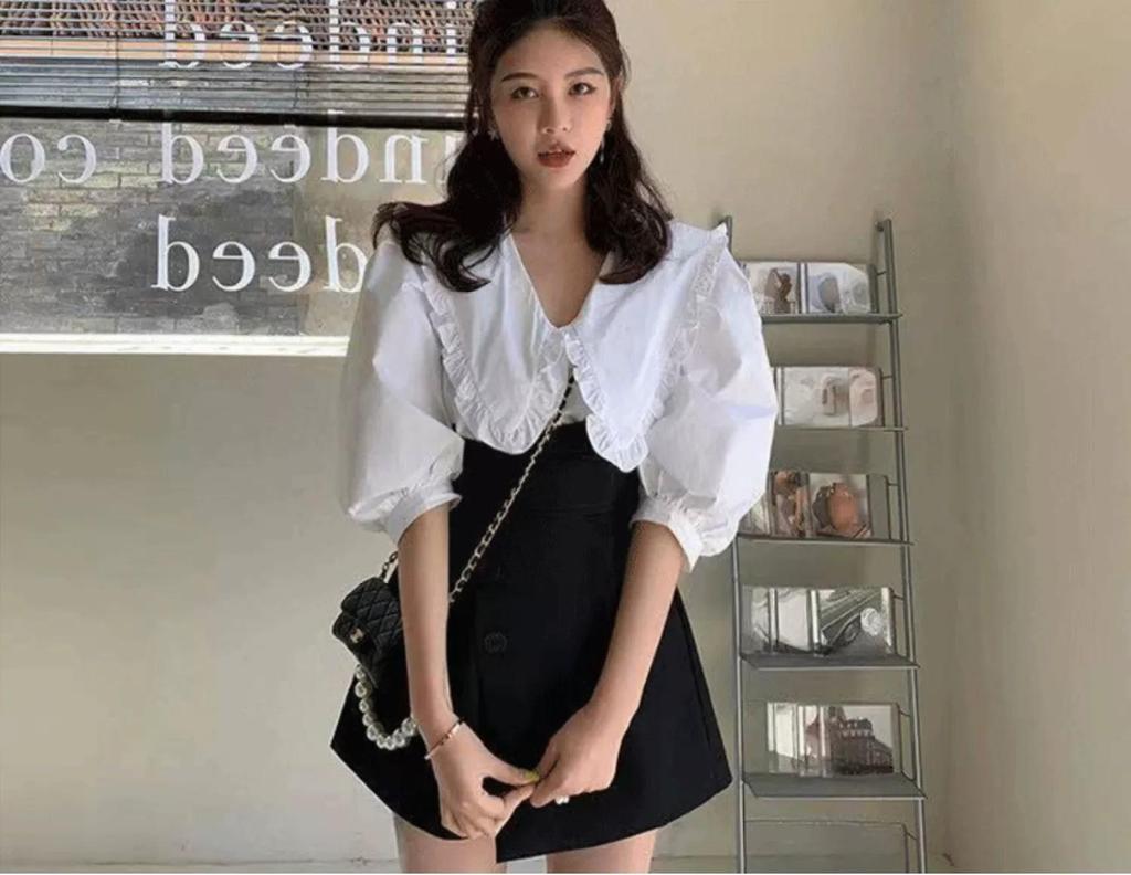 Plus-Size High Waist Loose Fit Slimming A-Line Culottes for Spring/Summer 2024