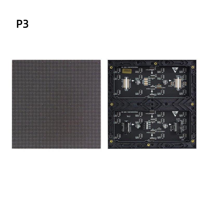 

1 шт. 64x32 пікселі 1/16 сканування SMD RGB повнокольорова матрична світлодіодна панель для приміщень P4 256x128 мм Відеомодуль A1