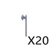 Mittelalterliche Bausteine Waffen Figur Soldat Zubehör Bogen Speer Armbrust Axt Helm Schulterrüstung Baustein Geschenk Spielzeug DIY X011