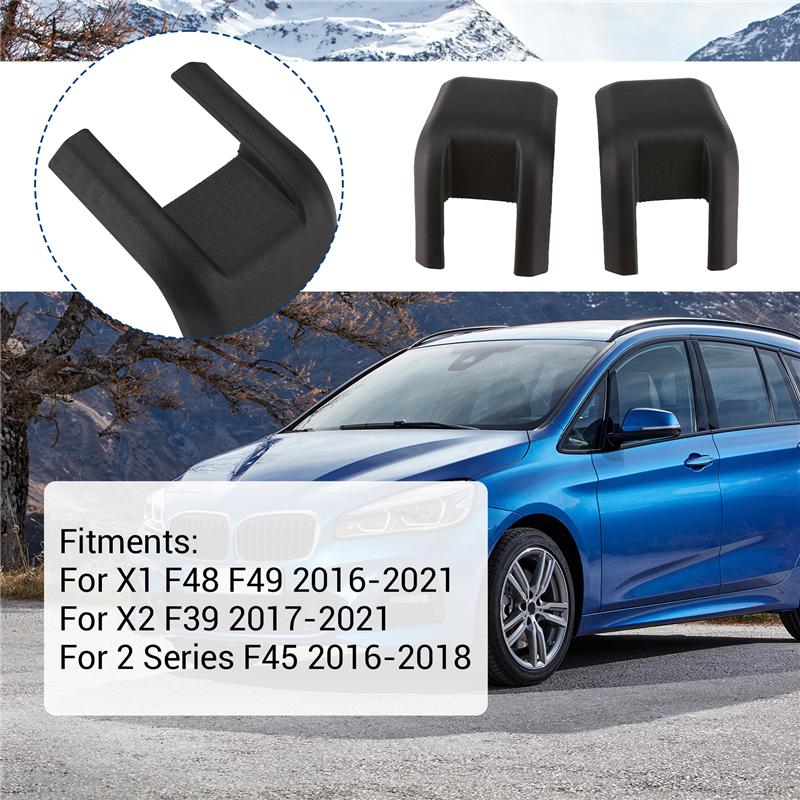 ABLZ-Rear Center Seat Rail Sliding Track Bonnet Cover Trim 52207373901 For BMW X1 X2 2 Series F48 F49 Seat Slide Bracket Clip