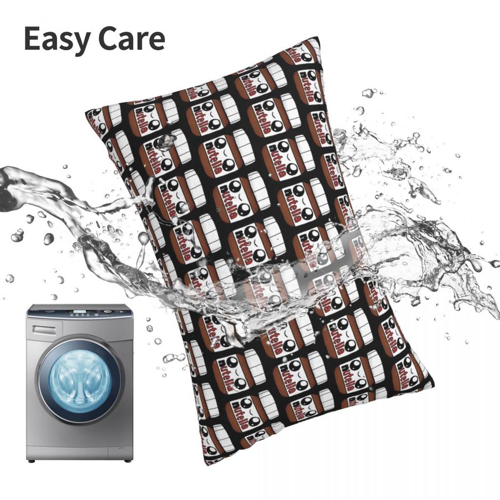 Nutella Cutie Rectangle Pillowcase Cushion Cover Decor Bedroom Bed Home Comfort Throw Pillow