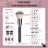Hot Sale Bsmall Brushes Makeup 14pcs Synthetic Makeup Brushes Custom logo Vegan Face Cosmetic Brushes Makeup Set