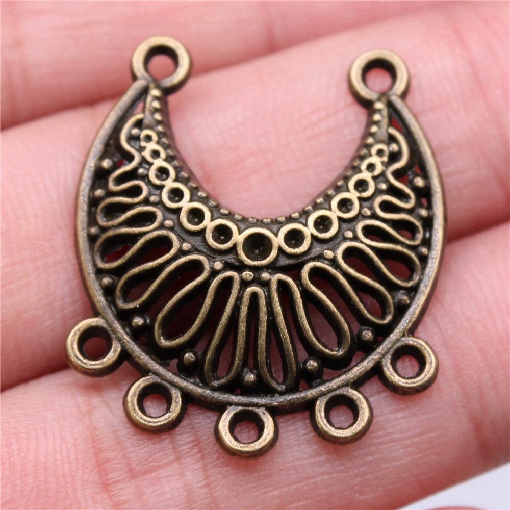 Accessories Parts Curved Necklace Connector Minimalist Jewelry Components QA013