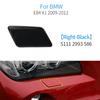 For BMW E84 Car Front Bumper Headlight Washer Spray Cover Cap Accessory Replacemente For BMW X1 2008-2012 51112993586