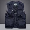 Spring and Autumn Men Vest Men's Leisure Outdoor Multi-pocket Fishing Vest