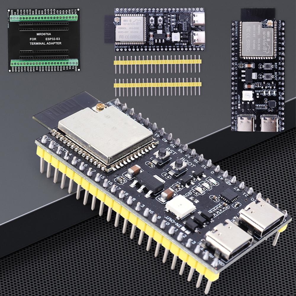 ESP32 S3 N16R8 N8R2 Dual Type C Development Board 2.4G Wifi Module for Arduino Arduino Compatible Ideal for IoT Projects