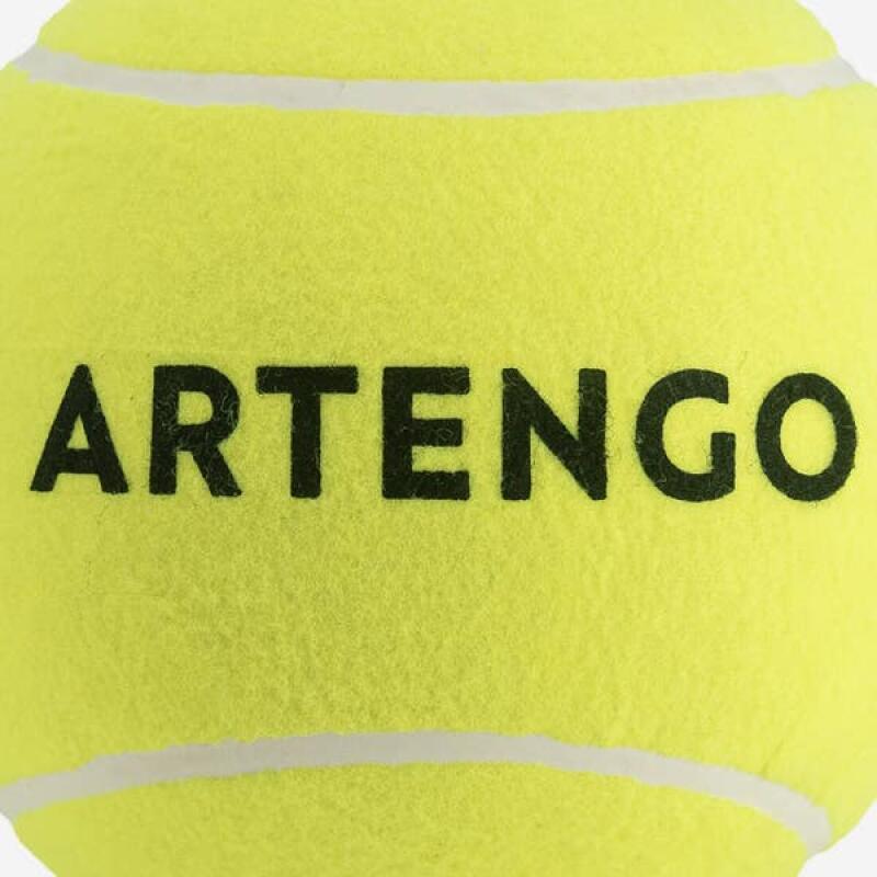 DECATHLON ARTENGO Tennis Balls Acrylic Fiber, Polyamide Fiber Training Ball Training Neon Yellow