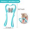 Neck Massager Roller Handheld Massager With Upgrade 6 Balls Massage Point Shoulder Massager Neck Pain Relief Massager For Dee