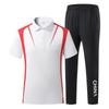 Men's Ice Silk Quick-Dry Polo Shirt & Shorts - Summer Sport Casual Set
