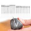 Polishing Tools Carving Rotary Tools 20-Piece Grinding Set Compatible With Rotary Tools Efficient Grinding Performance