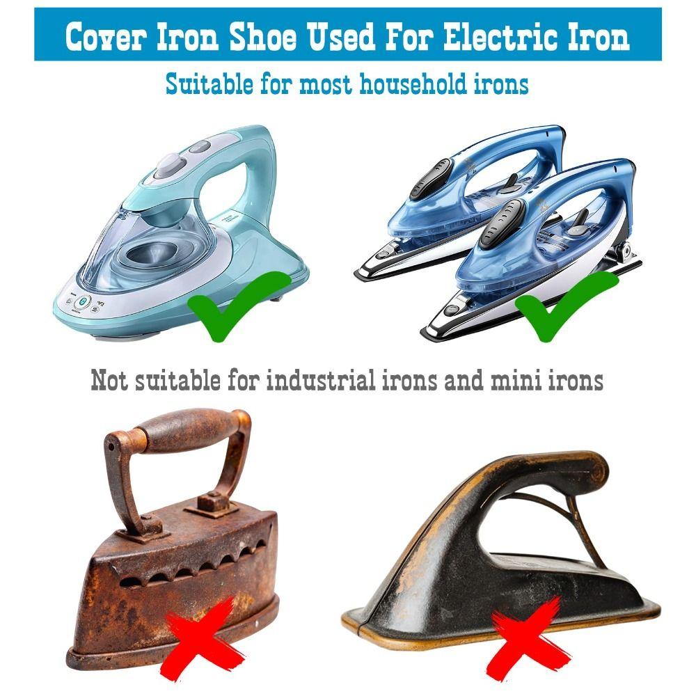 High Temperature Resistant Ironing Shoe Pad Cloth Cover Non-Stick Surface Anti-scalding Iron Boot Covers PTFE Ironing Boards