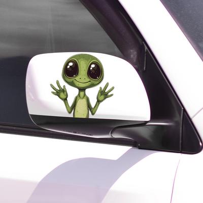 Kreative Glas-Autoverschönerung mit großen Augen, Dekorative Fensteraufkleber