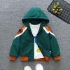 Boys' 2025 Spring Hooded Jacket: Fashionable and Stylish Windbreaker for Middle and Big Kids