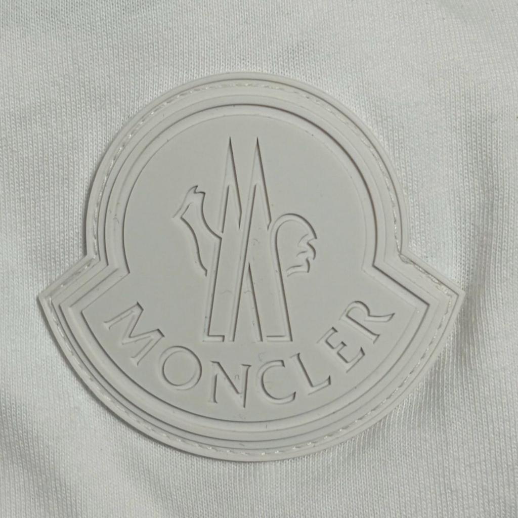 Used MONCLERLong-sleeved T-shirt White Mens