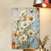 Vintage Blue Daisy Metal Poster, 8x12 Inch Rustproof Wall Art Farmhouse Decor for Home
