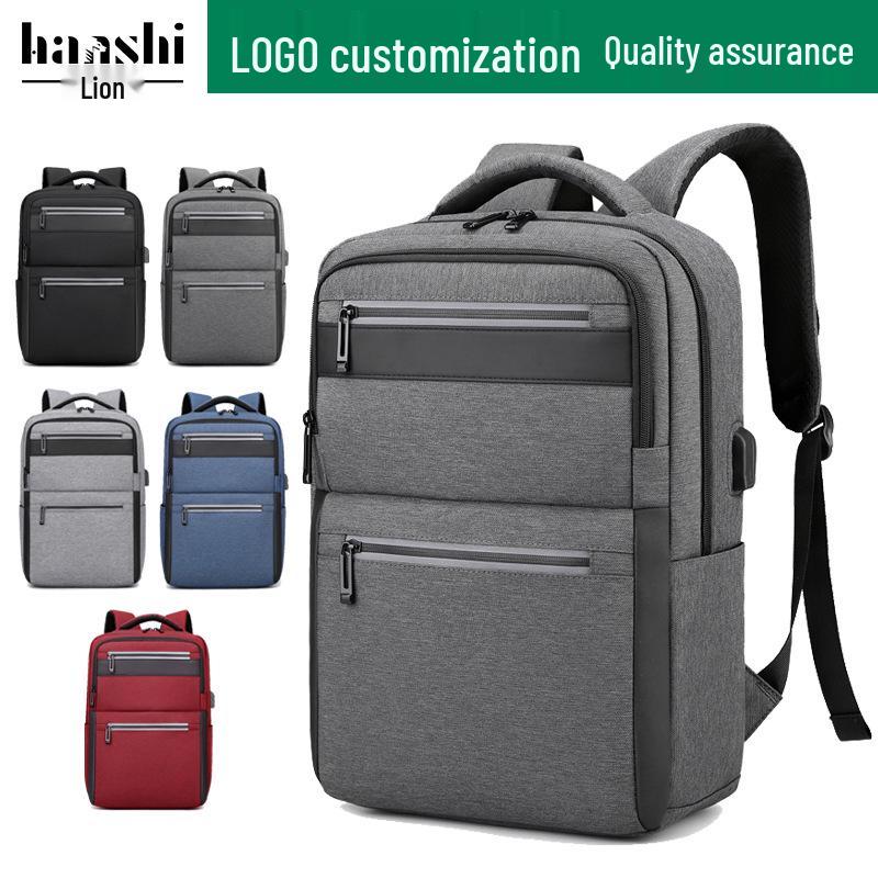 Men's High-End Waterproof Travel Backpack - Large Capacity, Fashionable Laptop & Shoulder Bag