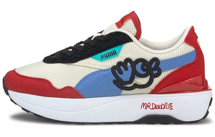 PUMA Mr. Doodle X Cruise Rider Eggnog Ultramarine Women s 375792-01 37