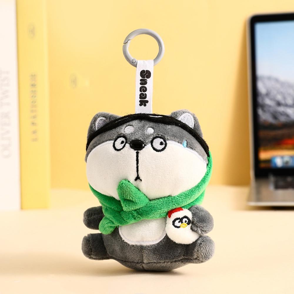 Keyring Capybara Plush Keychain Yellow Chick Animals Plush Toy Keychain  Home Decor