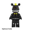 NUEVO Juego FNAF Nights Figura Mini Figuras Bloques de Construcción Esqueleto Juguetes de Terror regalo juguetes para niños molde rey