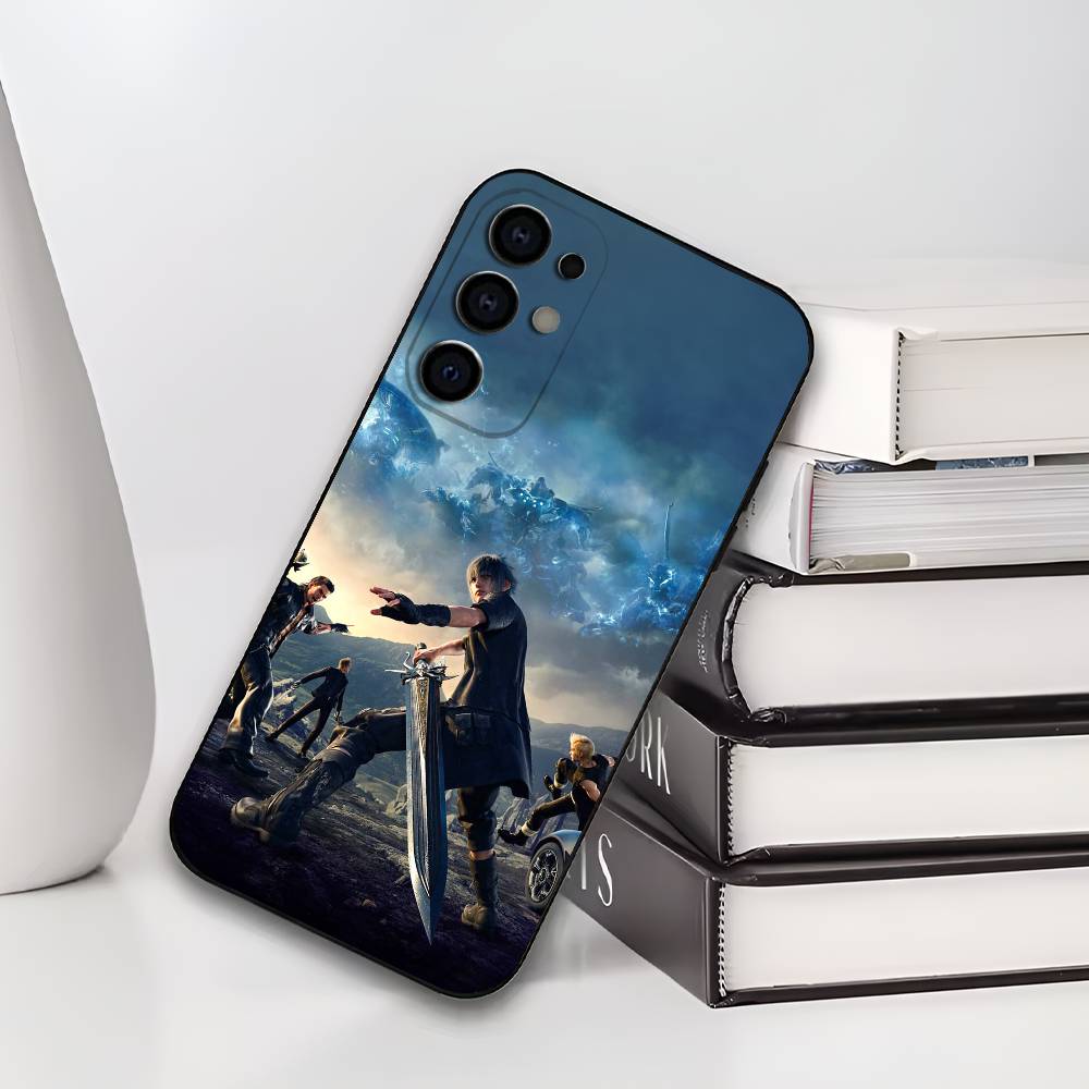 F-Final Game F-Fantasy Phone Case For Samsung S25,S24,S21,S22,S23,S30,Ultra,S20,Plus,Fe,Lite,Soft Black Cover