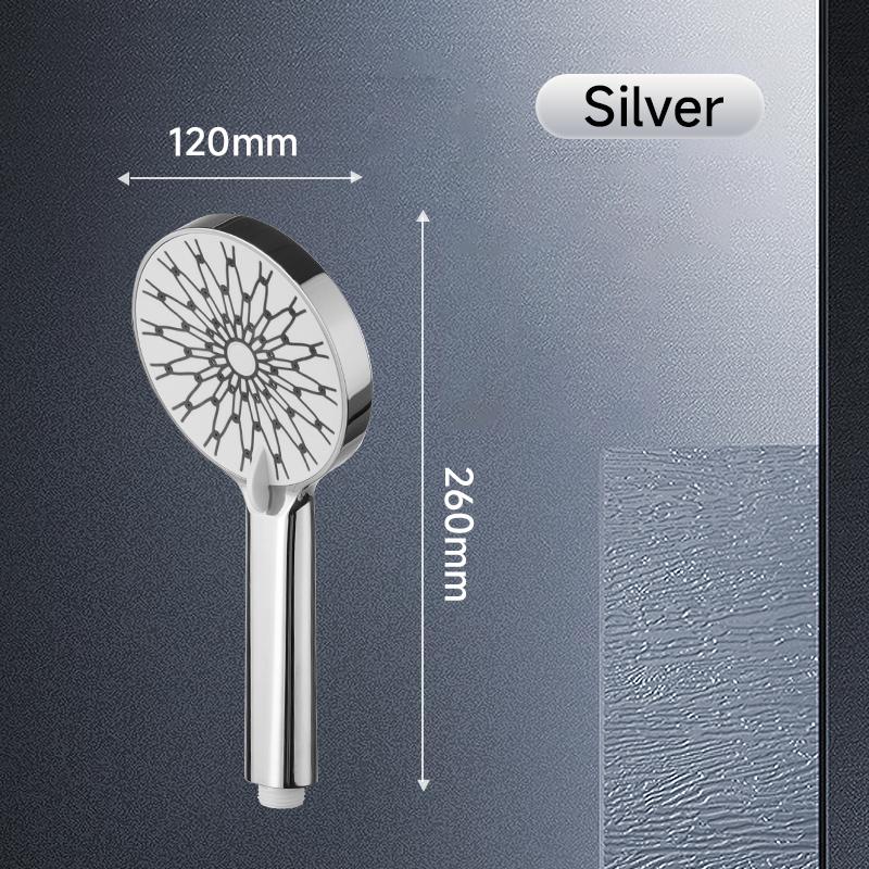 Biomimetic Pressurized Showerhead High Pressure Top Spray Larger Flow Supercharge Rainfall Shower Head 360° Swivel Water Saving
